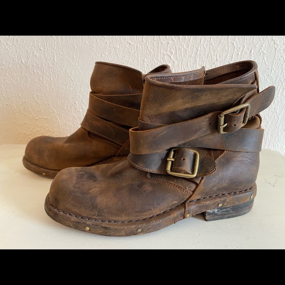 Jeffery Campbell Leather Strappy Boots